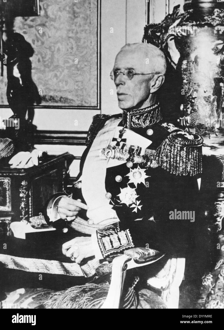 Gustav Adolf V. Banque D'Images