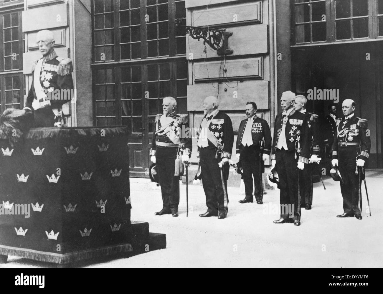 Gustav Adolf V. Banque D'Images