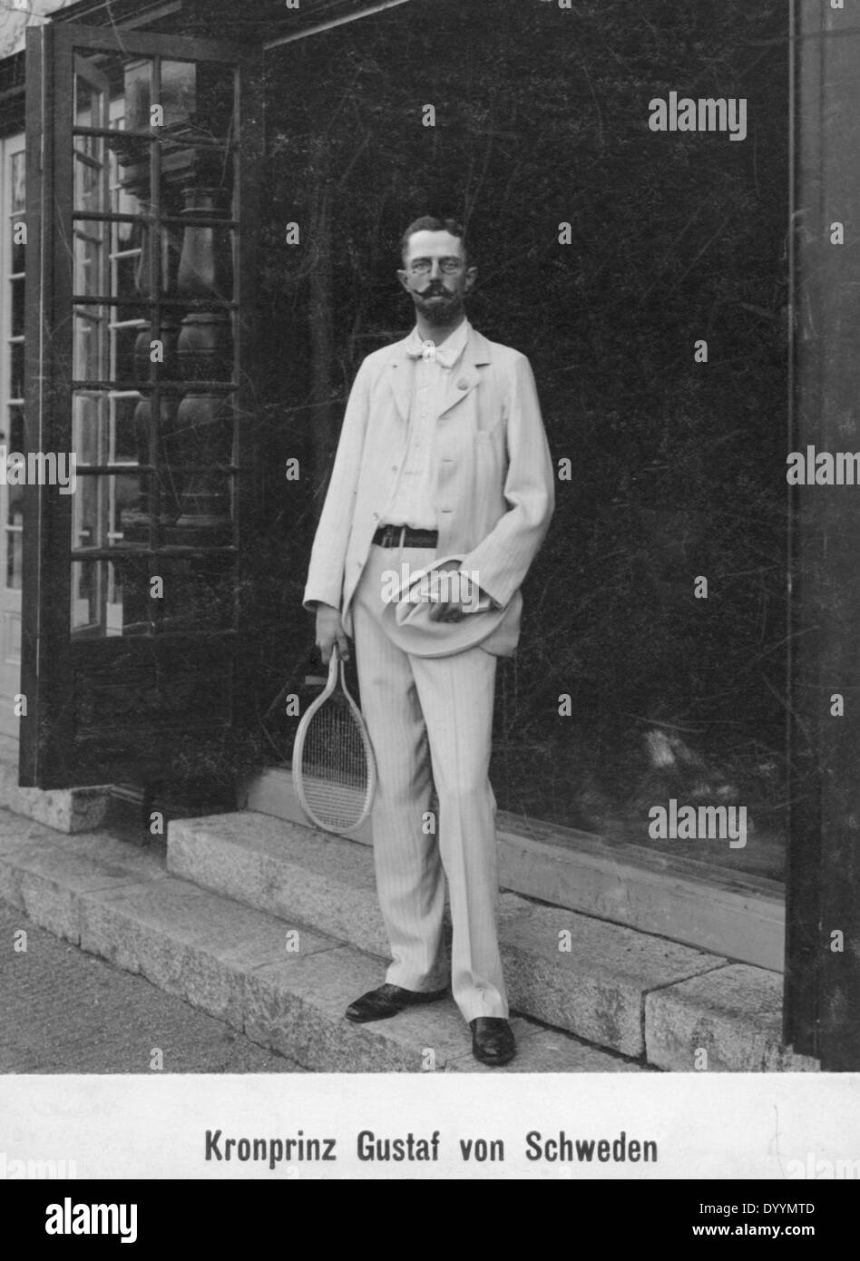 Gustav Adolf V. Banque D'Images