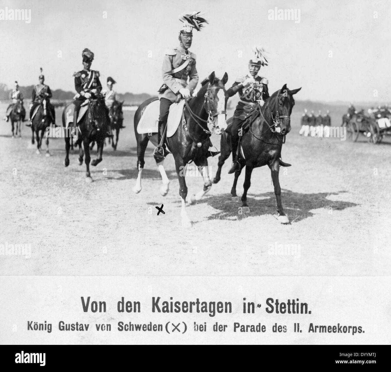 Gustav Adolf V. Banque D'Images