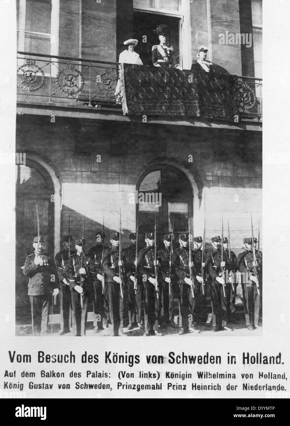 Gustav Adolf V. Banque D'Images