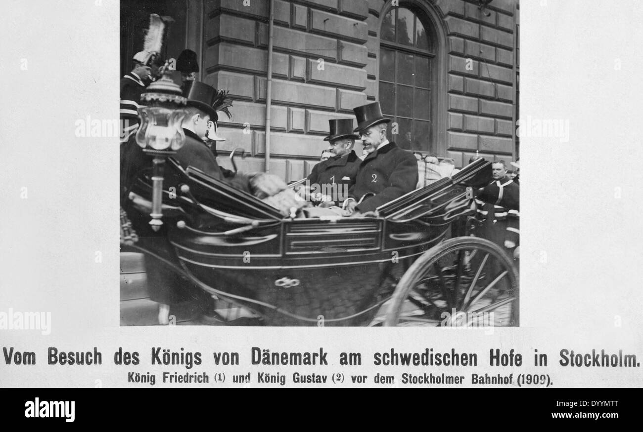 Gustav Adolf V. Banque D'Images