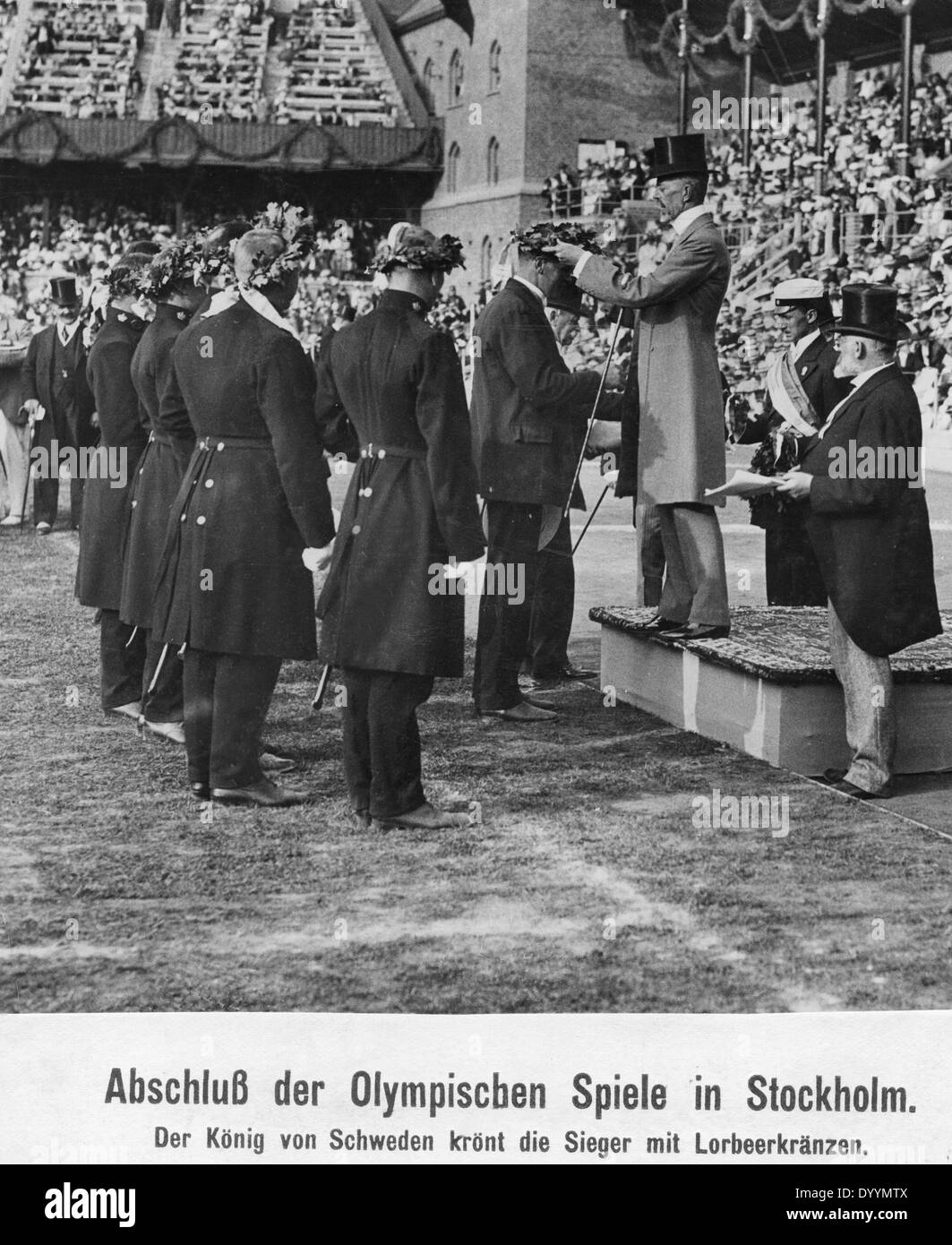 Gustav Adolf V. Banque D'Images