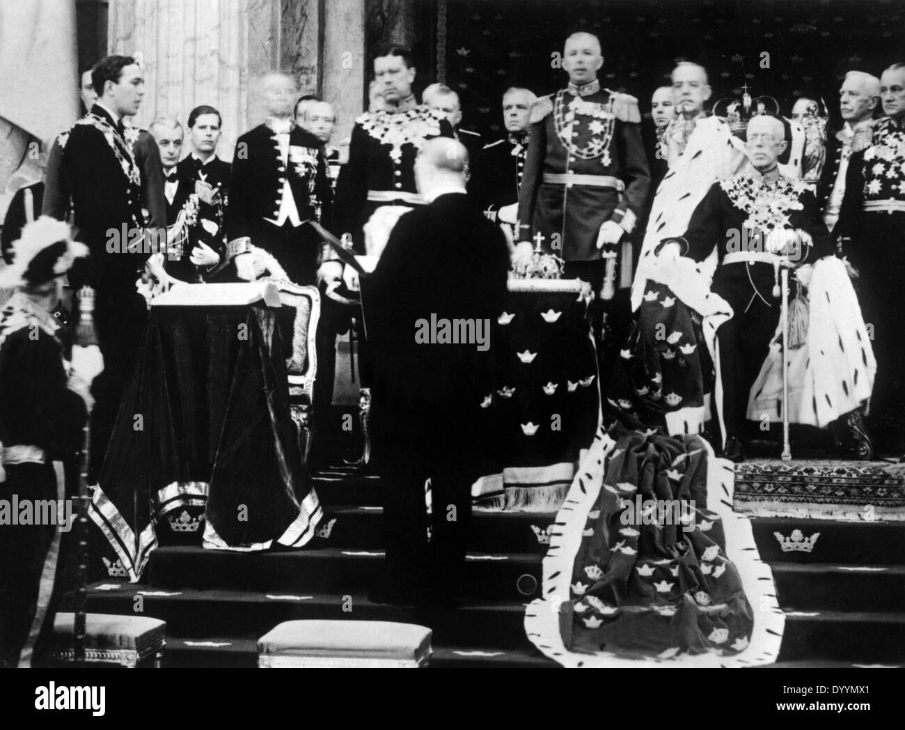 Gustav Adolf V. Banque D'Images