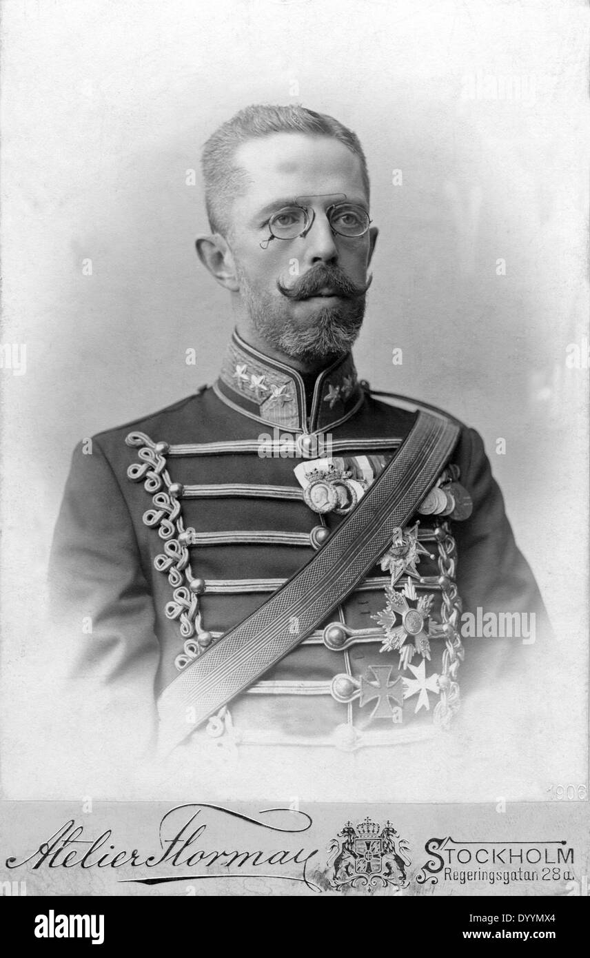 Gustav Adolf V. Banque D'Images