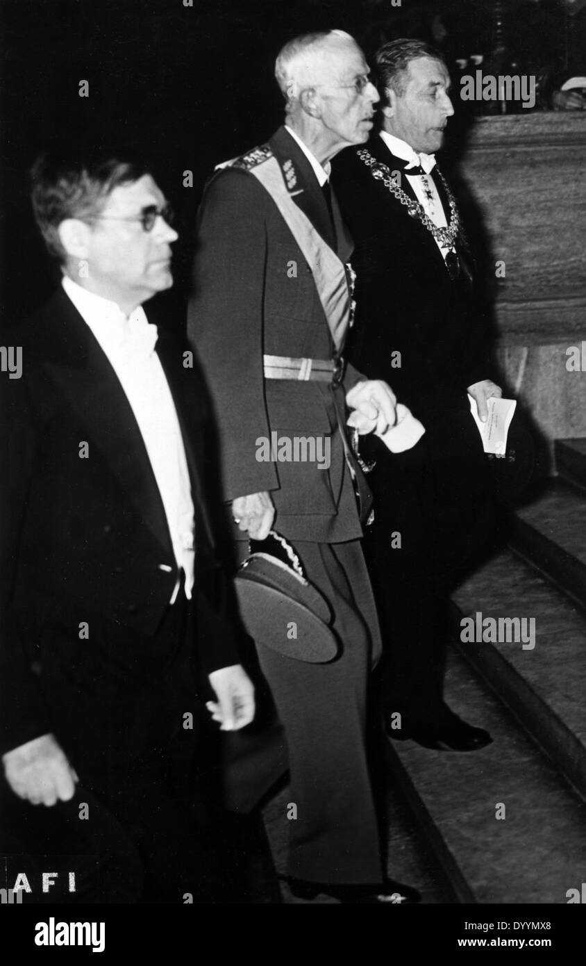 Gustav Adolf V. Banque D'Images