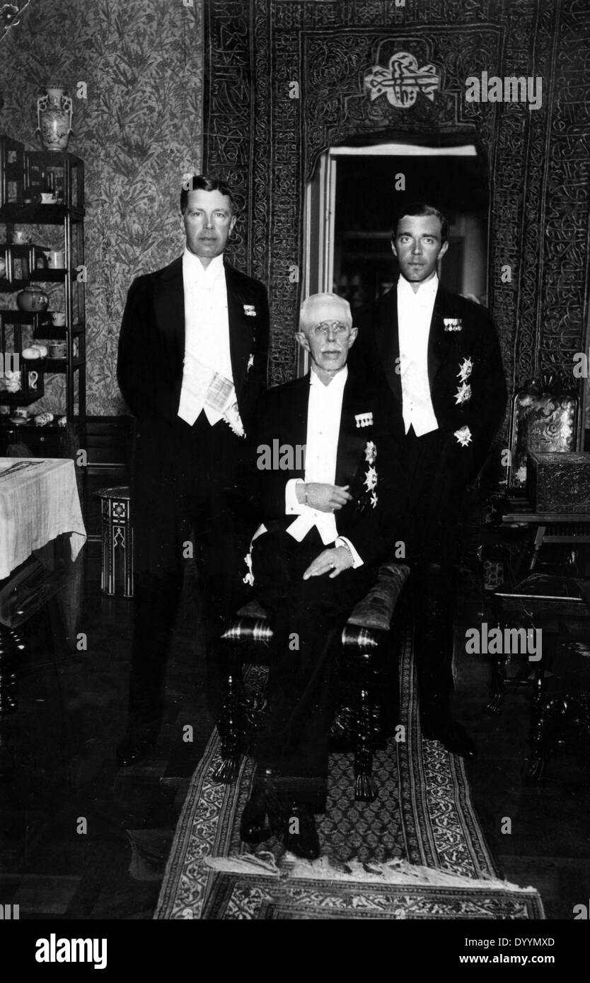 Gustav Adolf V. Banque D'Images