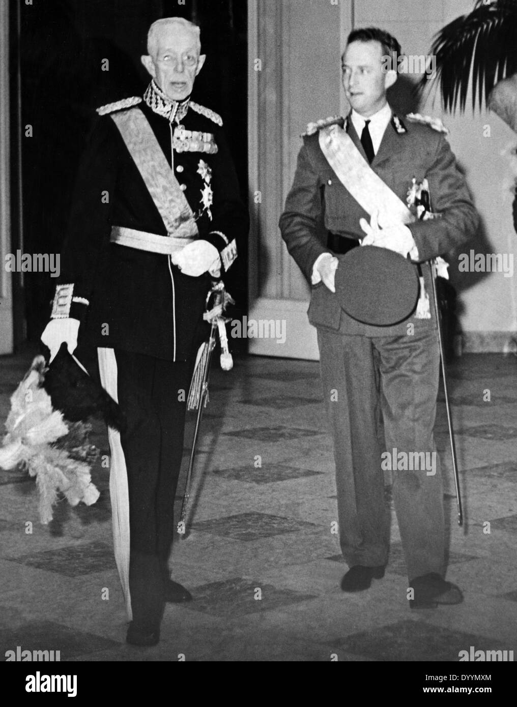 Gustav Adolf V. Banque D'Images