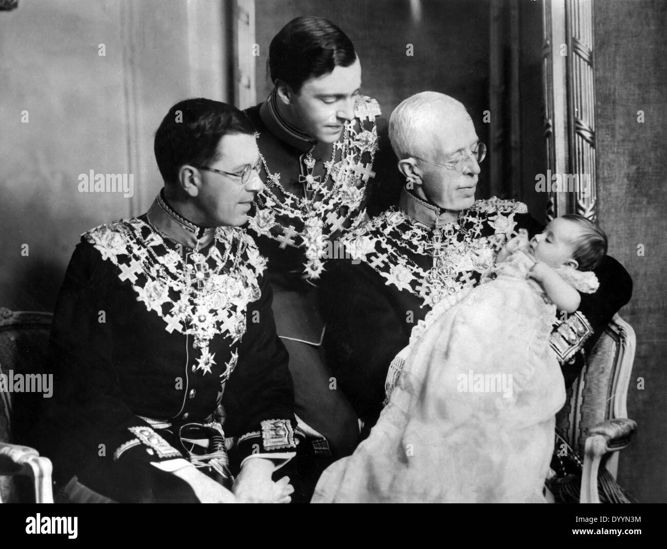 Gustav Adolf V. Banque D'Images