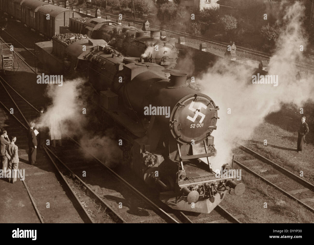 Présentation de la locomotive de guerre 52, 1942 Banque D'Images