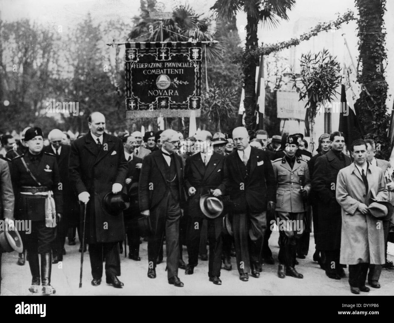 La conférence de Stresa, 1935 Photo Stock Alamy