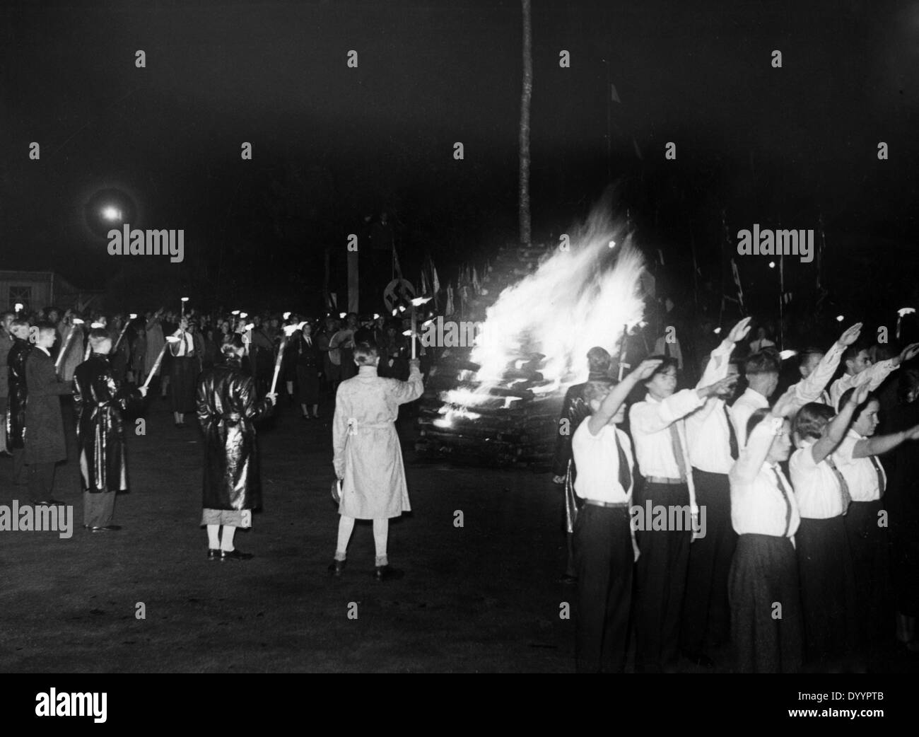 Célébration du solstice d'été, 1935 Banque D'Images