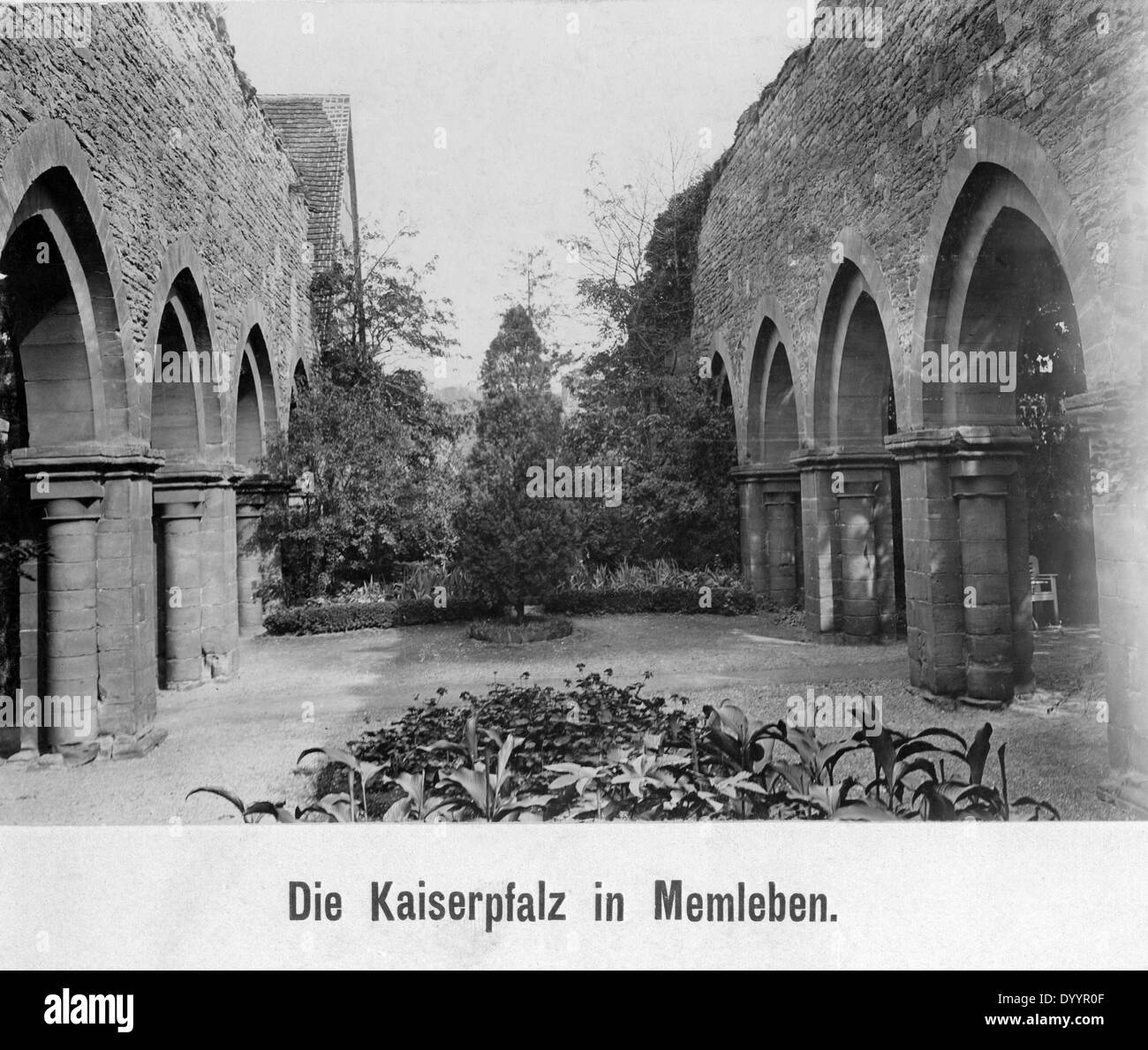 Le palais impérial de Memleben, 1912 Banque D'Images