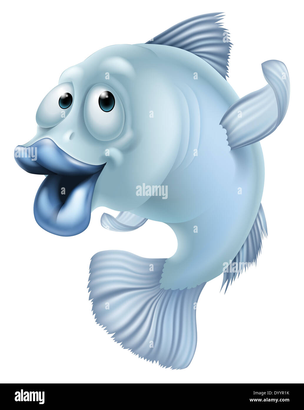 clipart de poisson drôle