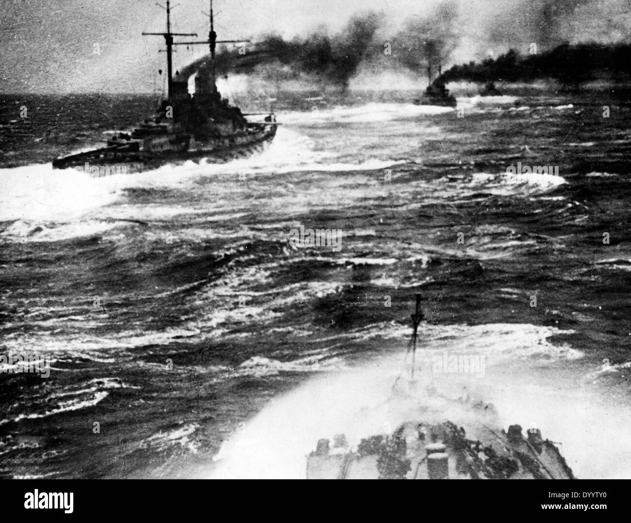 La flotte de la marine allemande, 1916 Banque D'Images
