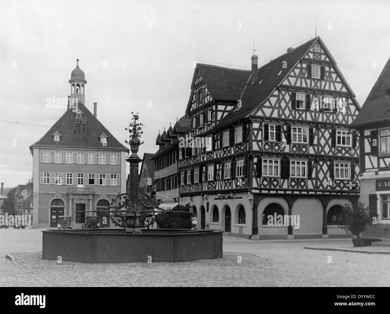 Schorndorf, 1934 Banque D'Images
