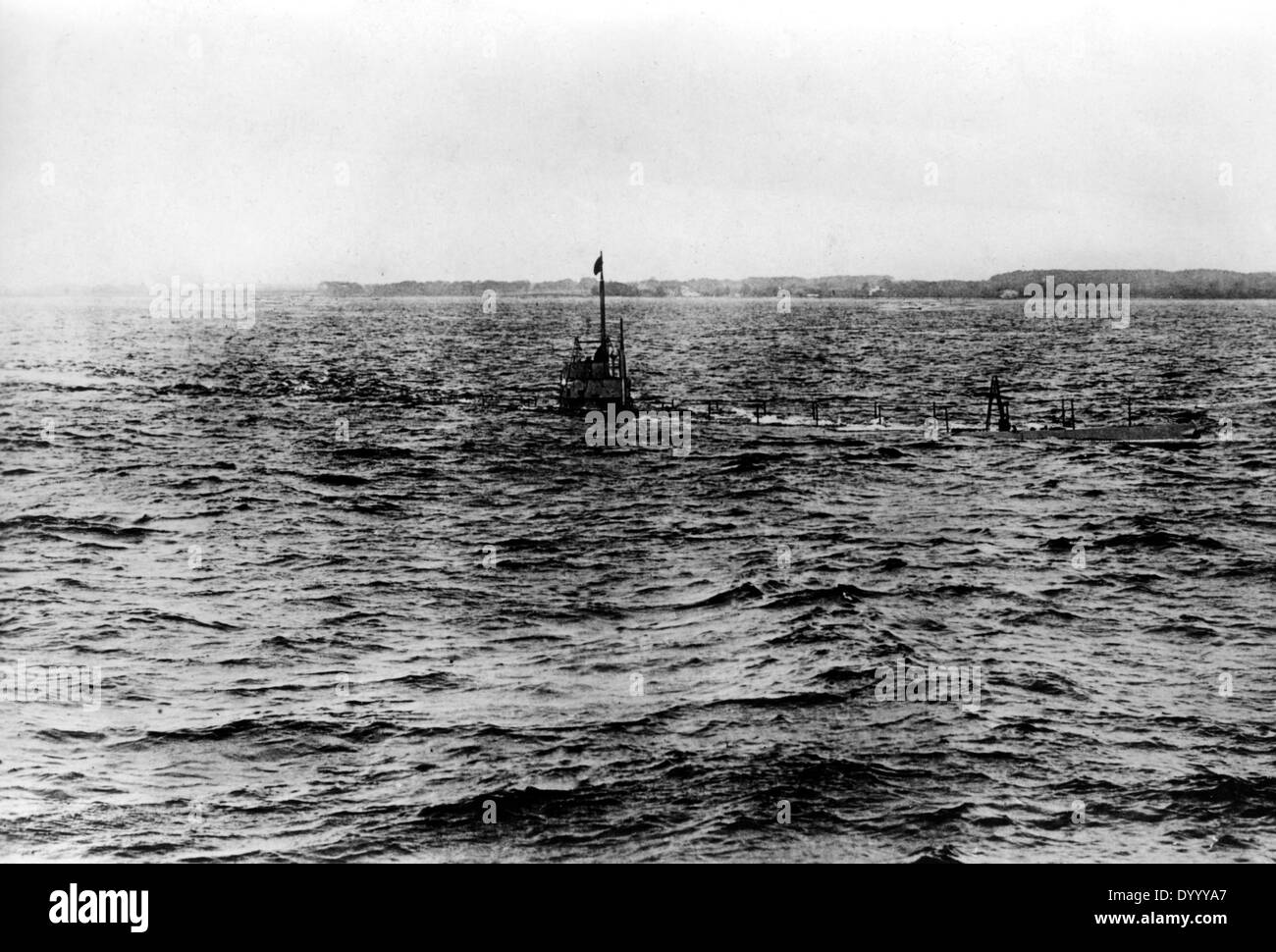 Sous-marins - Marchand-sous-« Deutschland sur son voyage en Amérique, 1916 Banque D'Images
