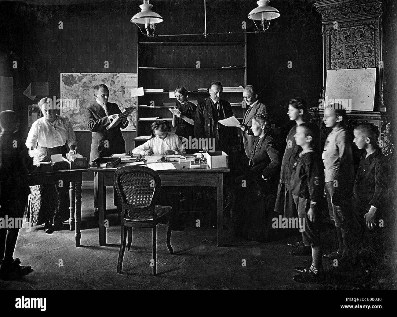 Kinderfreitisch» point de contact, 1914 Banque D'Images