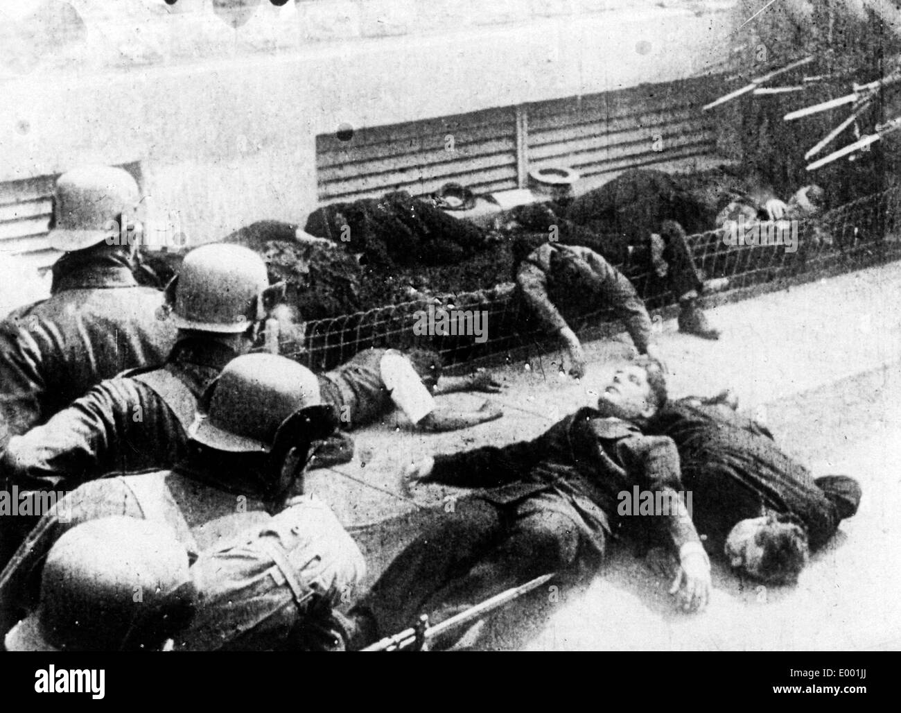 Film de propagande sentiment anti-allemand à partir de l'Amérique dans la Première Guerre mondiale Banque D'Images