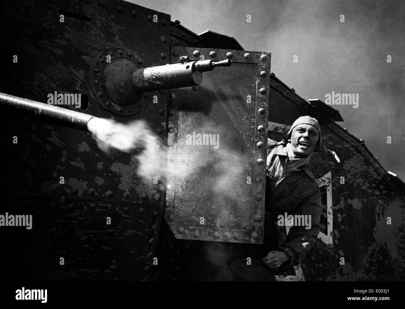 Scène du film de l'opération "Michael", 1937 Banque D'Images