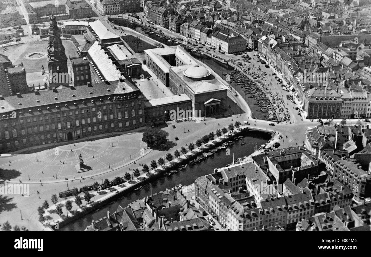 Avis de Copenhague Banque D'Images