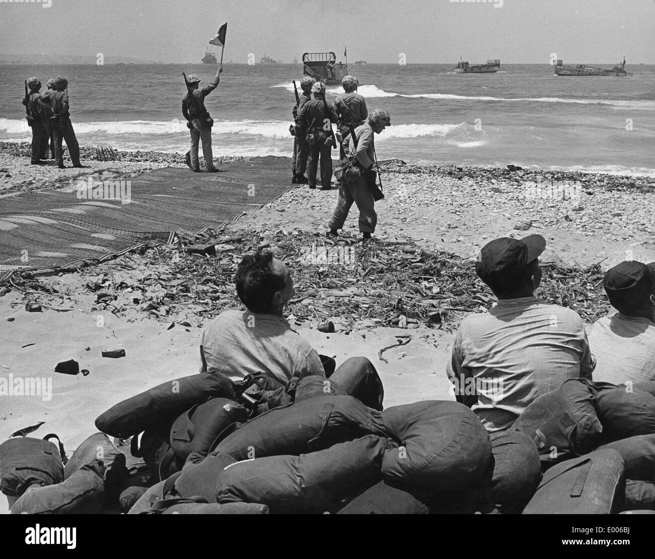 Débarquement américain au Liban, 1958 Banque D'Images