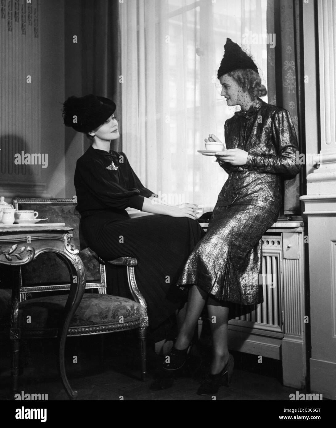 La mode pour femmes, 1938 Banque D'Images