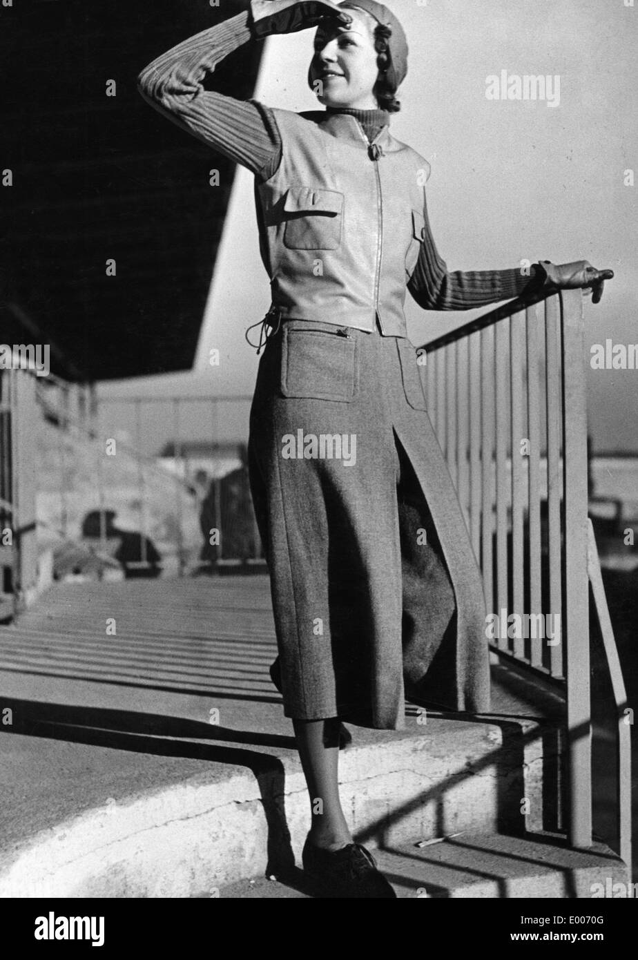 La mode pour femmes, 1936 Photo Stock - Alamy