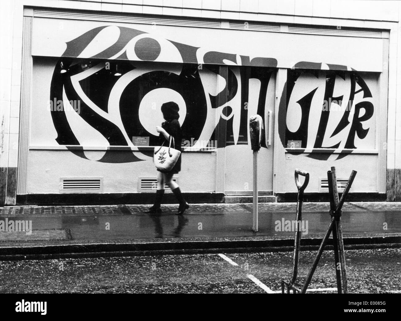 Le Carnaby Street à Londres, 1967 Banque D'Images