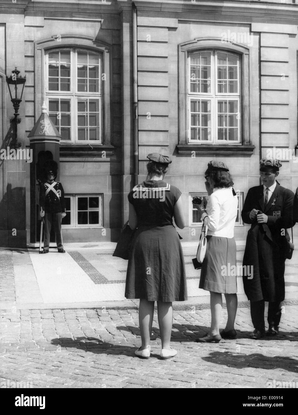 Diplômés en 1964, Copenhague Banque D'Images