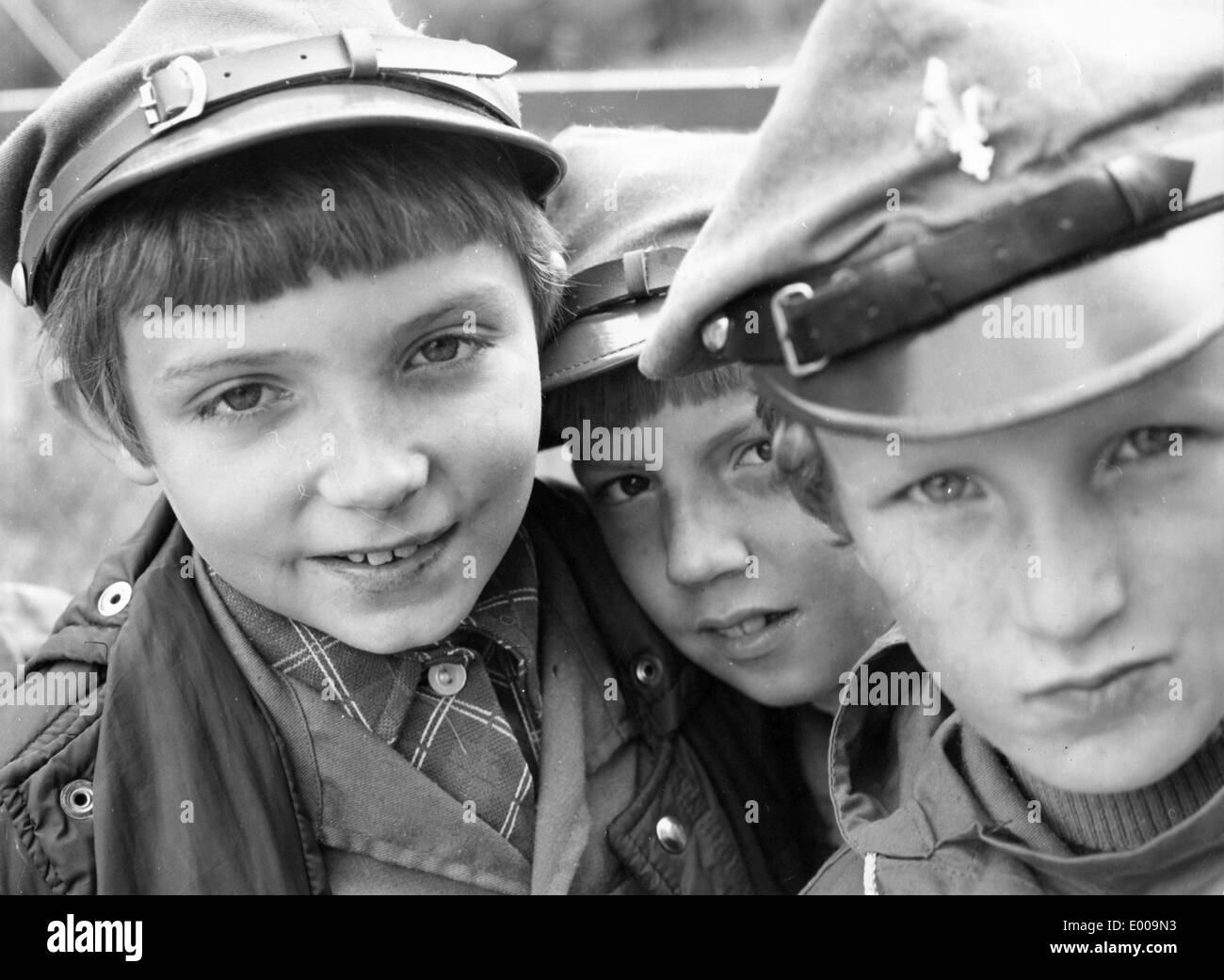 Les Scouts en Pologne, 1981 Banque D'Images