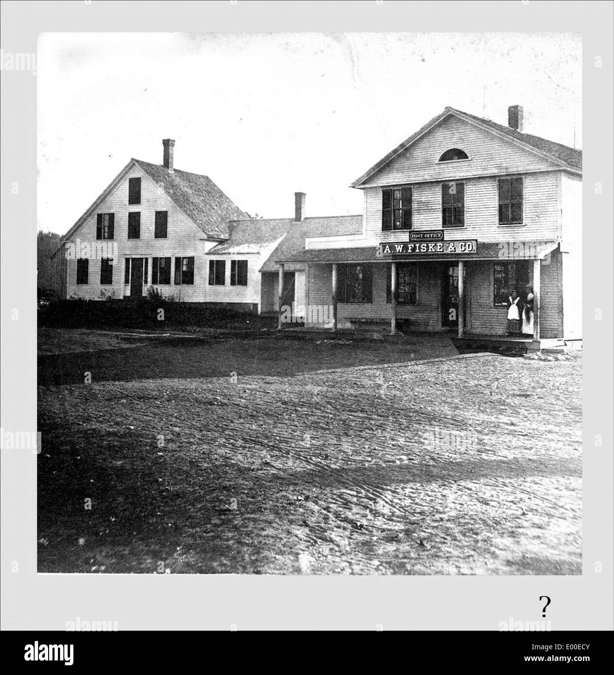 A.W. Fiske & Co. à Marlow dans Cheshire County, New Hampshire Banque D'Images