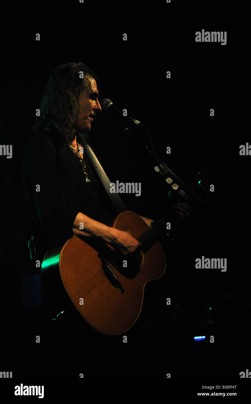 New Model Army à l'Oxford O2 le 23 avril 2014, dans le cadre de la jambe britannique de la visite pour leur douzième album studio. Banque D'Images