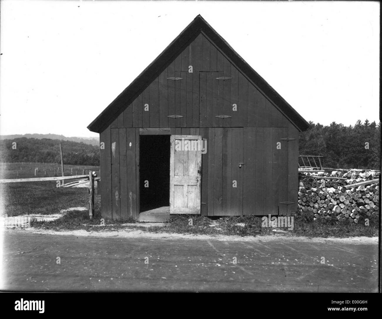Winchester historique Banque d'images noir et blanc Alamy