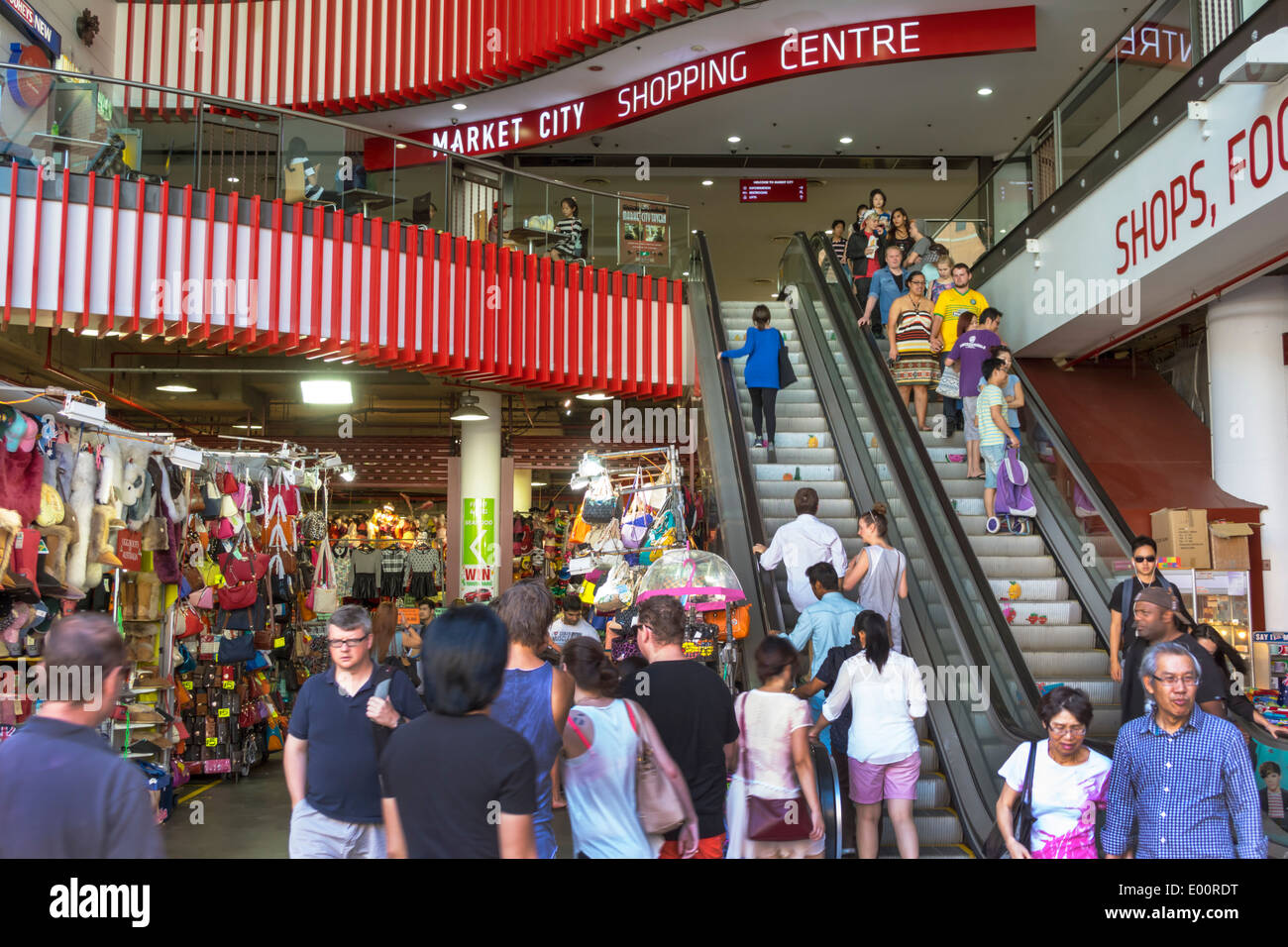 Sydney Australie,Haymarket,Paddy's Markets,shopping shopper shoppers magasins marché marchés achats vente, magasins de détail affaires Banque D'Images