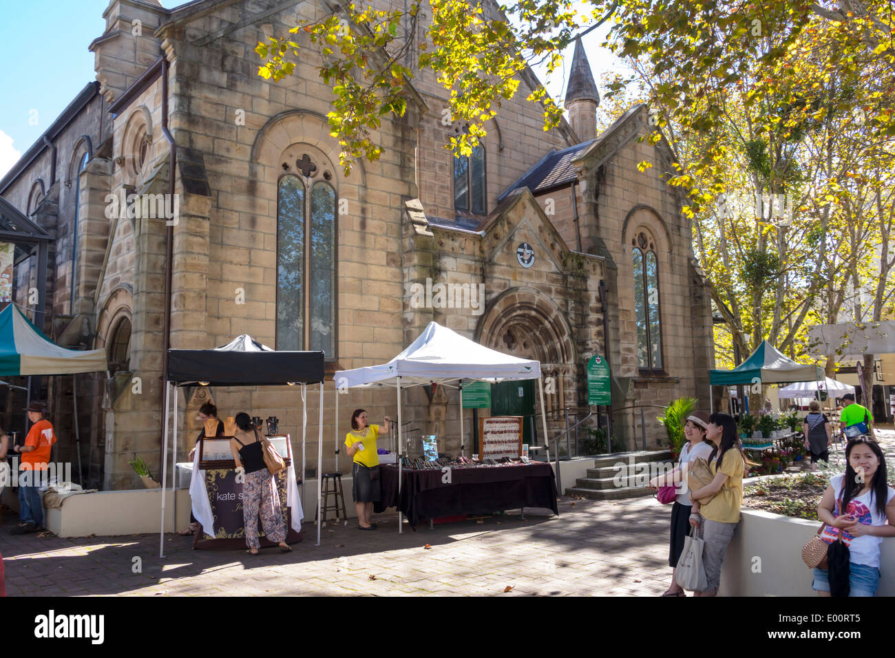 Sydney Australie,Paddington,Oxford Street,Paddington Markets,shopping shopper shoppers magasins marché marchés achats vente, magasins de détail magasins bu Banque D'Images