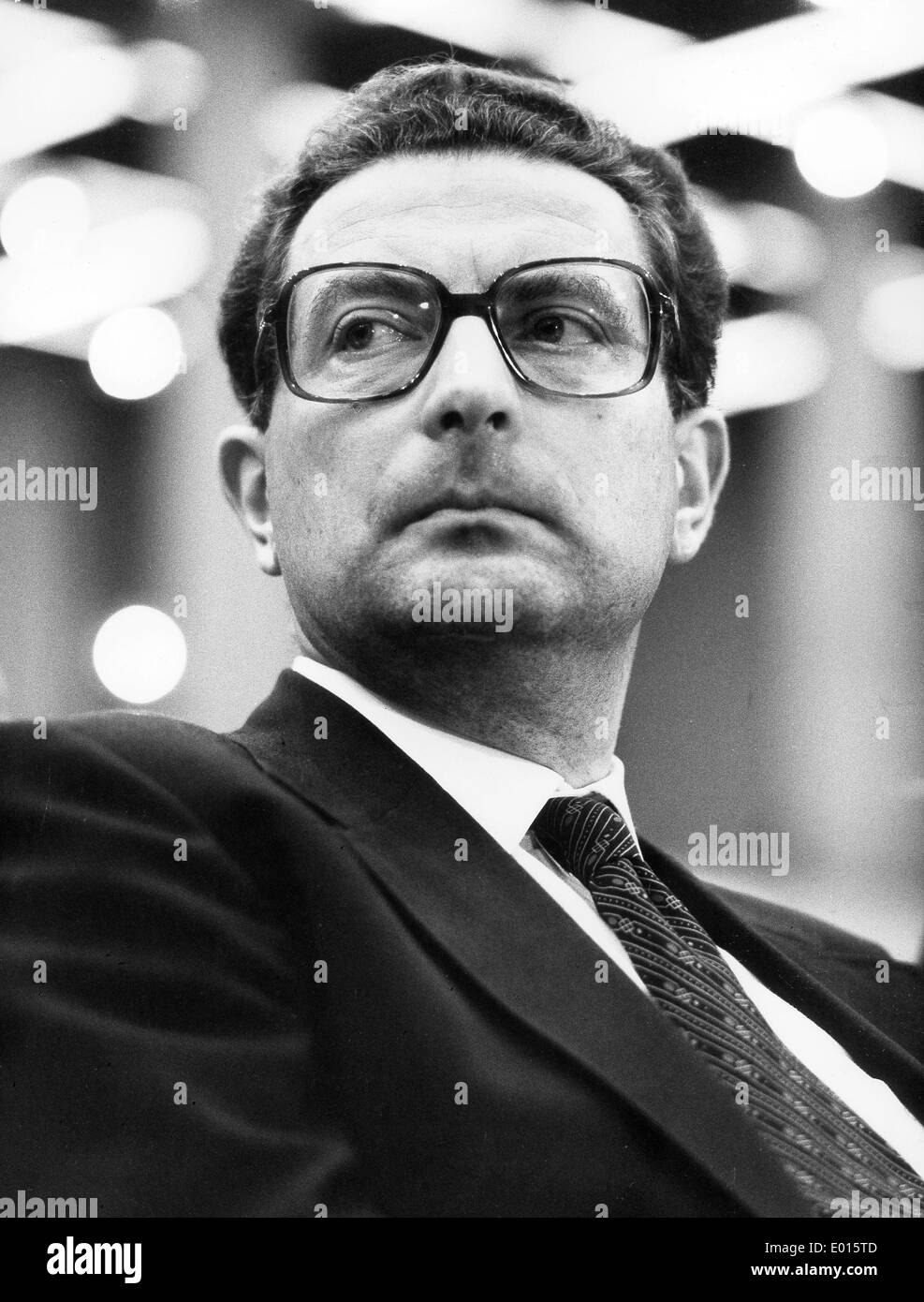 Gerhard Baum, 1981 Banque D'Images