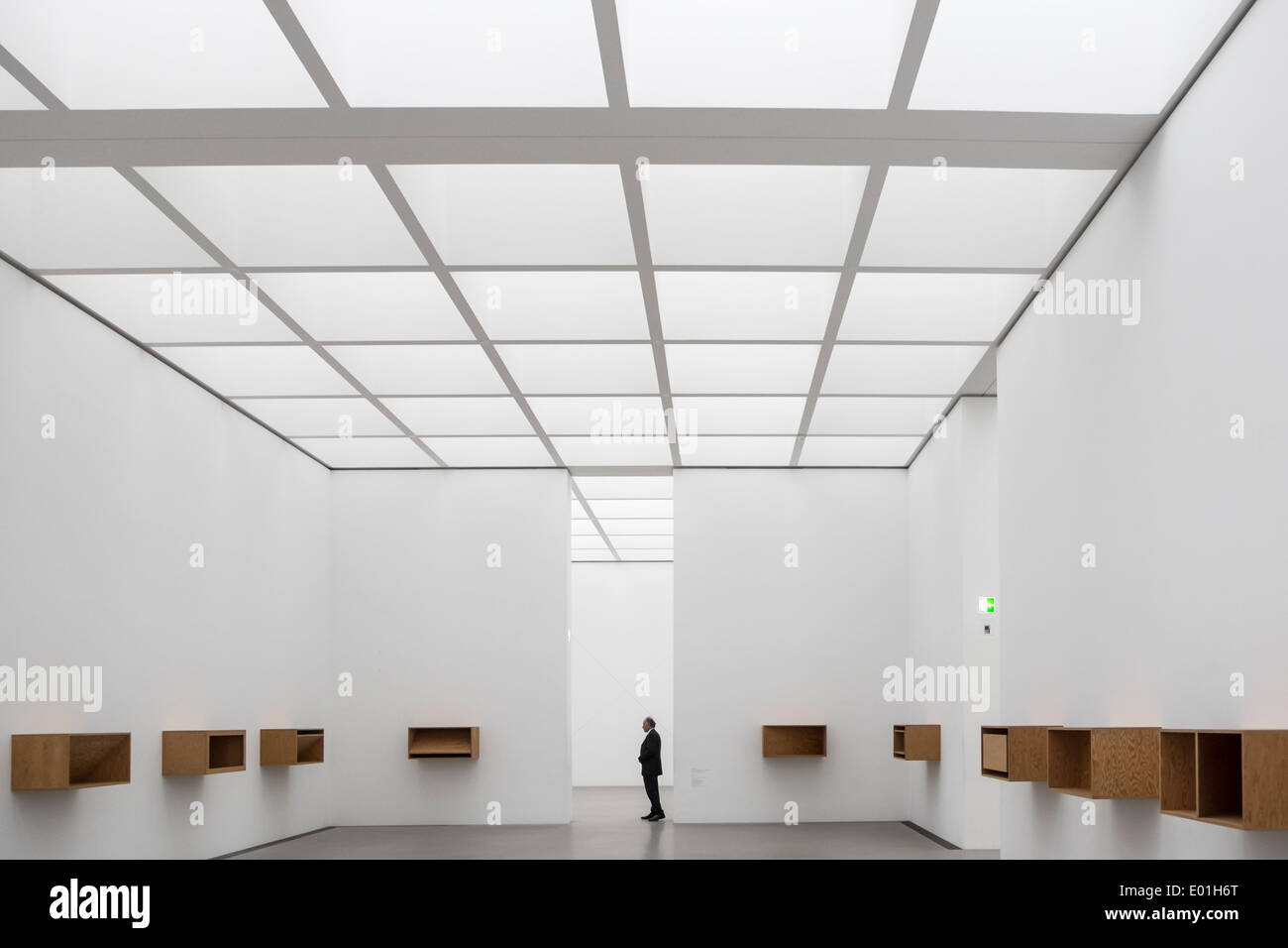 Intérieur du Musée Galerie Pinakothek à Munich en Allemagne Banque D'Images