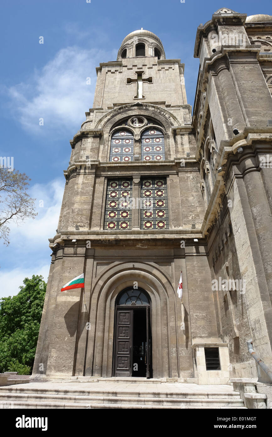 La Dormition de la Theotokos Cathédrale de Varna, Bulgarie. Banque D'Images