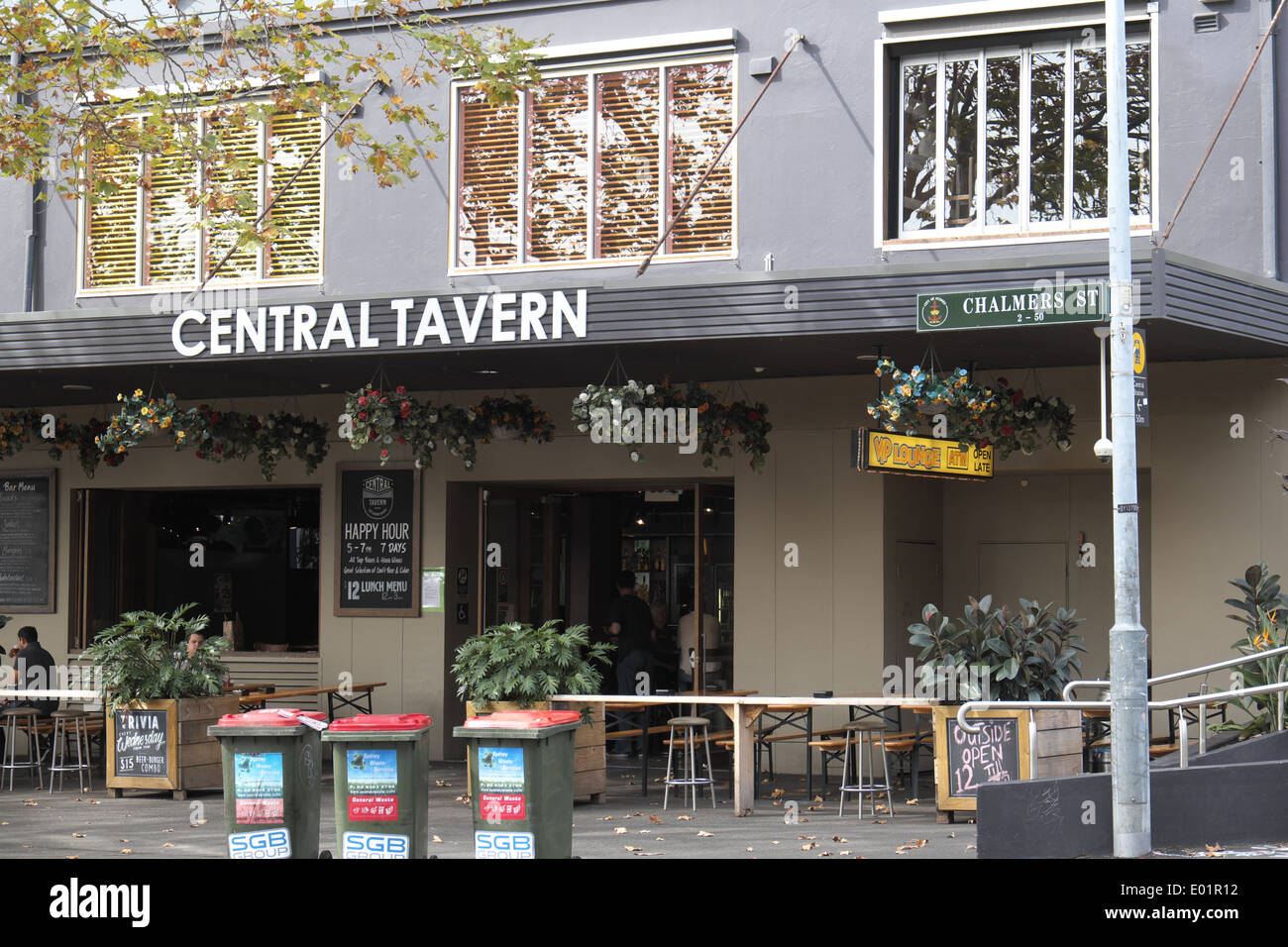 Pub/ bar centrale près de la gare centrale de Chalmers Street, Surry Hills,Australie,sydeny Banque D'Images