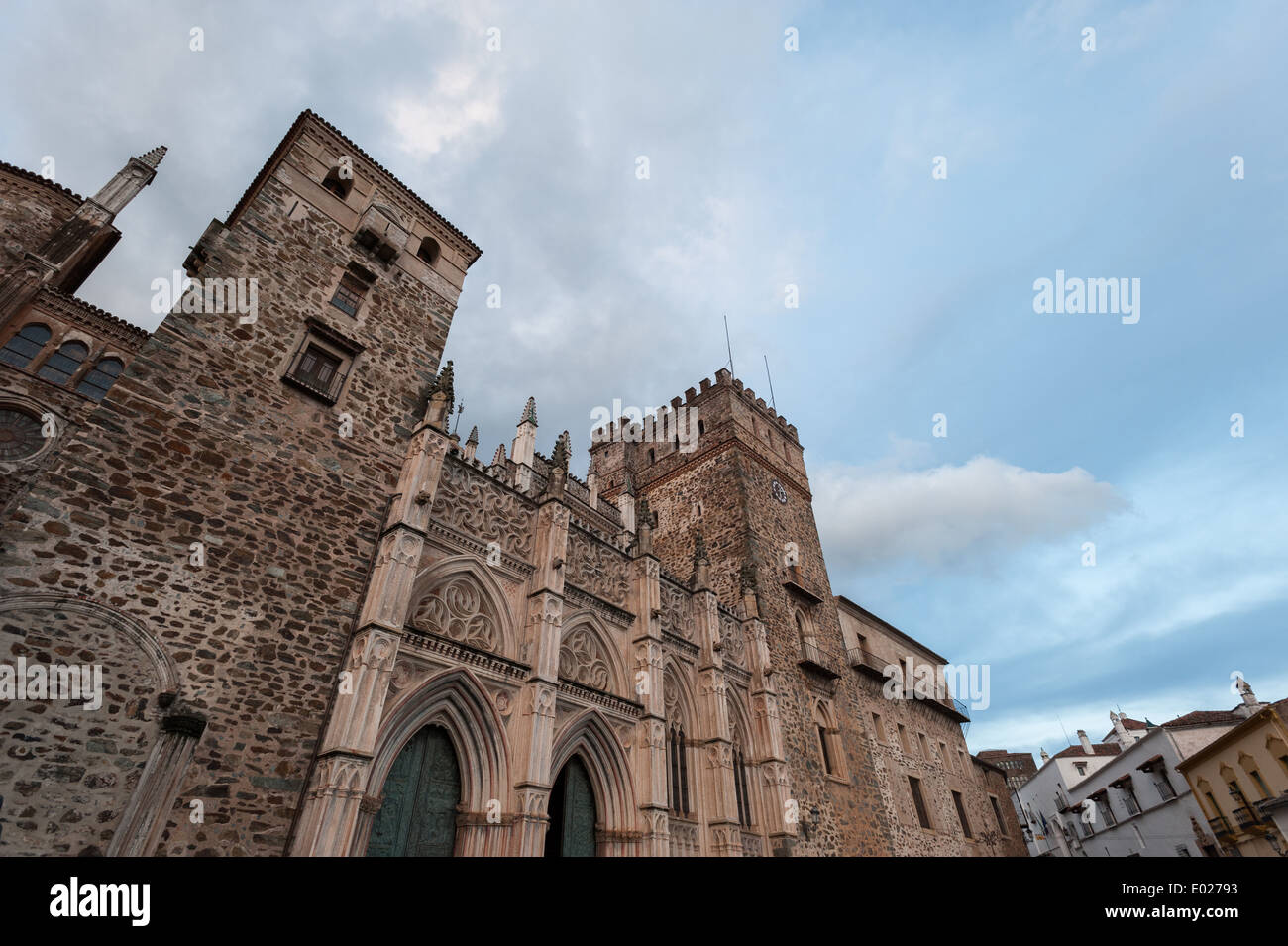 Monastère Royal de Santa Maria de Guadalupe, Guadalupe, Cáceres, Extremadura, Espagne, Europe Banque D'Images
