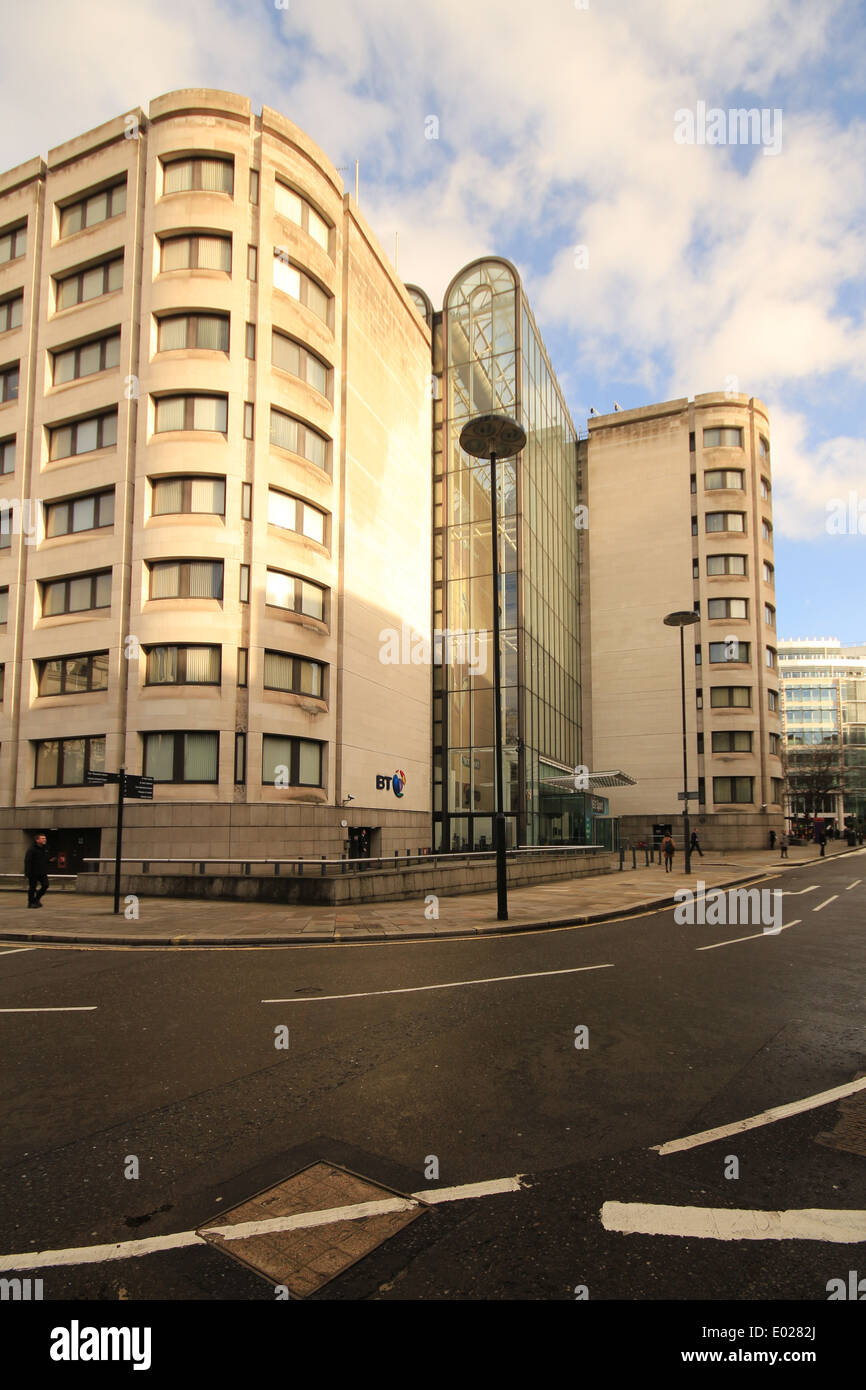 BT AC bureau à St Paul's Londres Banque D'Images