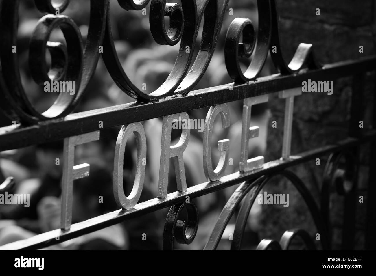 Nous nous souviendrons d'embarquement au service de l'ANZAC en Australie Banque D'Images