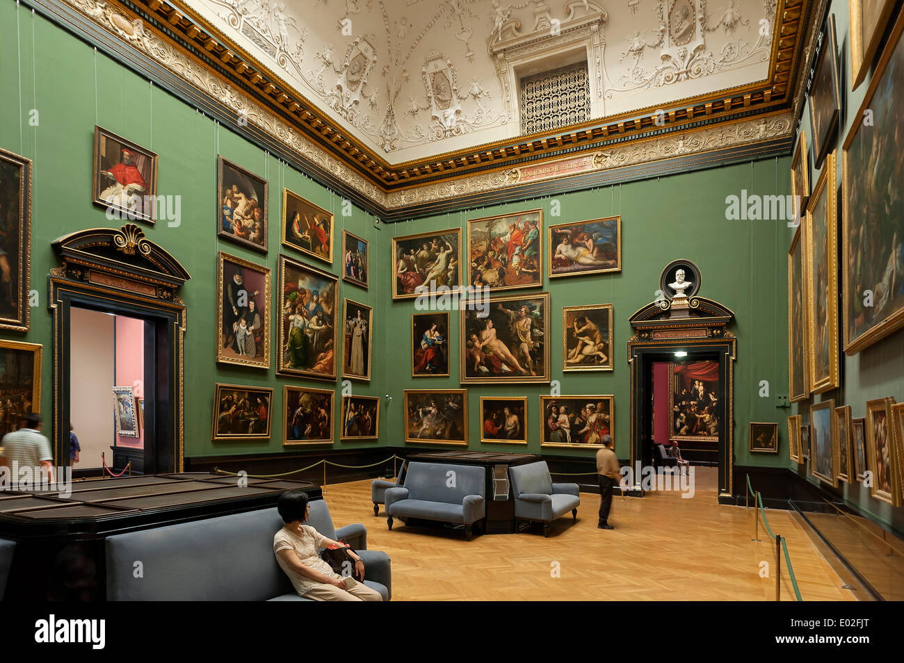 Photo gallery, le Kunsthistorisches Museum, Musée des beaux-arts de Vienne, Vienne, Autriche, de l'État Banque D'Images