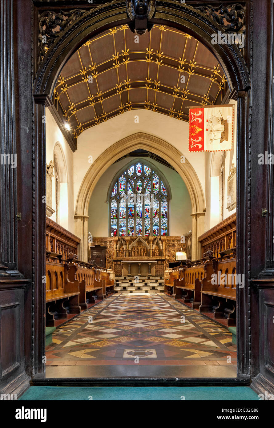 Jesus College d'Oxford, Oxford, Royaume-Uni. Architecte : N/A, 1571. Banque D'Images