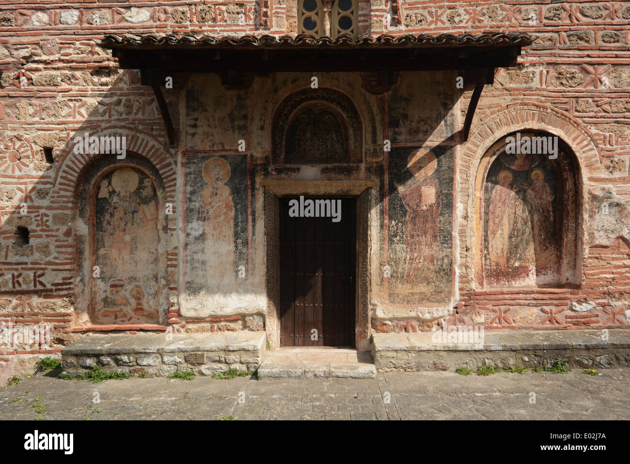 Saints Anargiri, église byzantine, Kastoria, Grèce Banque D'Images