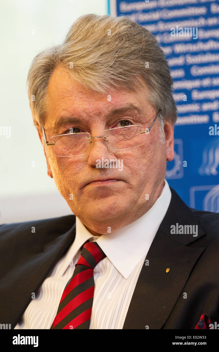 Viktor Iouchtchenko, ancien président de l'Ukraine et leader de la révolution orange d'Ukraine en 2004 Banque D'Images