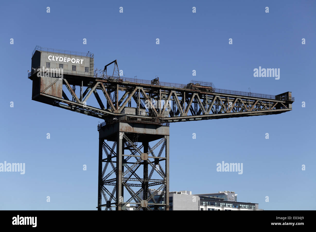 Le Titan Finnieston Crane à Glasgow, Écosse, Royaume-Uni Banque D'Images