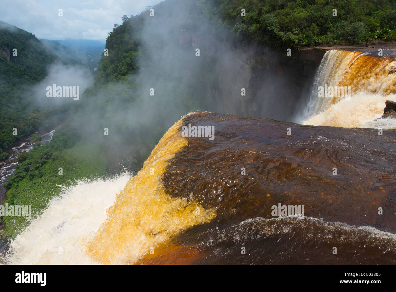 Kaieteur Falls, Guyana Banque D'Images