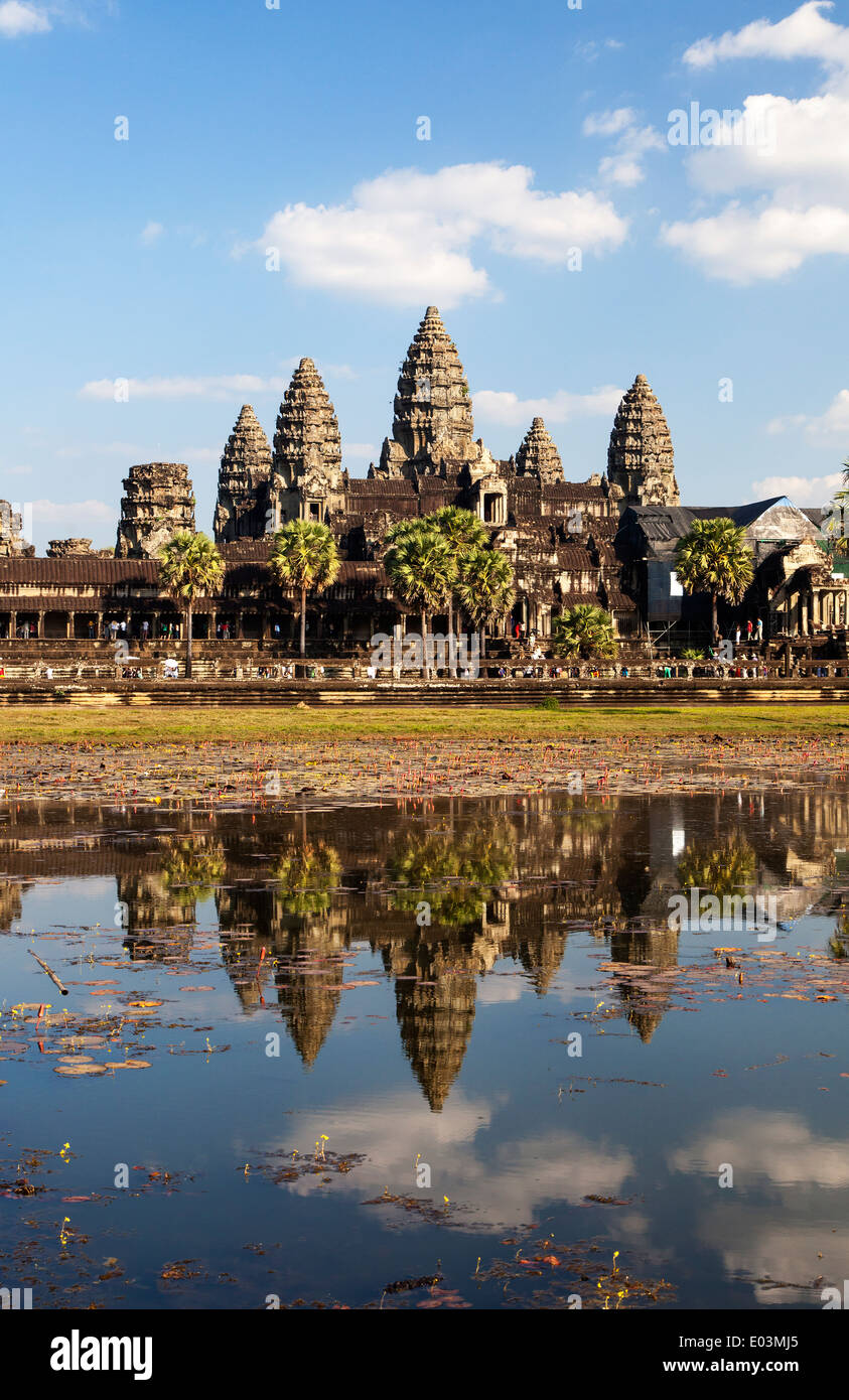 Angkor Wat, Siem Reap, Cambodge Banque D'Images